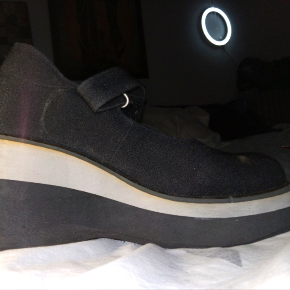 vintage morgan detoy platform shoes